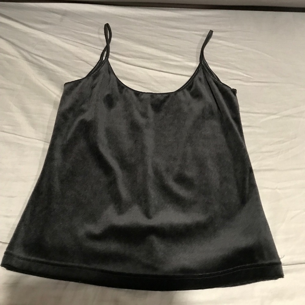Black Velvet Tank Top size Medium